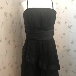 max and cleo Little Black Dress; straps removable - Size 10
